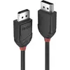 Image de Câble de raccordement LINDY DisplayPort Fiche mâle DisplayPort, Fiche mâle DisplayPort 1.00 m noir 36491 Câble DisplayPort