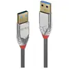 Image de LINDY Câble USB USB 3.2 Gen1 USB-A mâle, USB-A mâle 0.50 m gris 36625