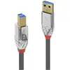Image de LINDY Câble USB USB 3.2 Gen1 USB-A mâle, USB-B mâle 0.50 m gris 36660
