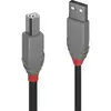 Image de LINDY Câble USB USB 2.0 USB-A mâle, USB-B mâle 7.50 m noir 36676