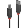 Image de LINDY - Câble USB vers USB 2.0 A/B, Anthra Line 10 Mètre, Câble avec Transfert de Données de 480Mbps| Compatible avec TV, Monitor, Tablet, Laptop, Camera | 10 Ans de Garantie