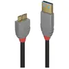 Image de LINDY Câble USB USB 3.2 Gen1 USB-A mâle, USB-Micro-B 3.0 mâle 2.00 m noir 36767