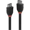 Image de Câble de raccordement LINDY HDMI Fiche mâle HDMI-A 5.00 m noir 36774 8K UHD Câble HDMI