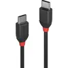 Image de LINDY Câble USB USB 3.2 Gen2x2 USB-C® mâle, USB-C® mâle 0.50 m noir connecteur utilisable des deux cotés 36905