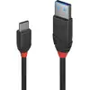Image de LINDY Câble USB USB 3.2 Gen1 USB-C® mâle, USB-A mâle 1.00 m noir 36916