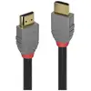 Image de Câble de raccordement LINDY USB Fiche mâle HDMI-A, Fiche mâle HDMI-A 0.30 m noir 36960 Câble HDMI