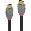 Image de Câble de raccordement LINDY HDMI Fiche mâle HDMI-A, Fiche mâle HDMI-A 7.50 m anthracite, noir, rouge 36966 contacts dorés Câble HDMI