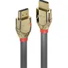 Image de Câble de raccordement LINDY HDMI Fiche mâle HDMI-A, Fiche mâle HDMI-A 2.00 m gris 37602 8K UHD Câble HDMI