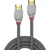 Image de Câble de raccordement LINDY HDMI Fiche mâle HDMI-A, Fiche mâle HDMI-A 0.50 m gris 37870 4K UHD Câble HDMI