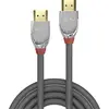 Image de Câble de raccordement LINDY HDMI Fiche mâle HDMI-A, Fiche mâle HDMI-A 2.00 m gris 37872 4K UHD Câble HDMI