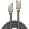 Image de Câble de raccordement LINDY HDMI Fiche mâle HDMI-A, Fiche mâle HDMI-A 3.00 m gris 37873 4K UHD Câble HDMI