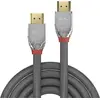 Image de Câble de raccordement LINDY HDMI Fiche mâle HDMI-A, Fiche mâle HDMI-A 10.00 m gris 37876 4K UHD Câble HDMI