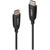 Image de Câble de raccordement LINDY HDMI Fiche mâle HDMI-A 20.00 m noir 38512 8K UHD Câble HDMI