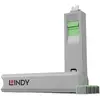 Image de LINDY Verrouillage de port USB-C® Lindy - Schloss für USB-C-Port - grün jeu de 4 vert fermeture à clé avec 1 clé 40426