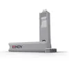 Image de LINDY Kit bloqueur de Port USB Type C avec clé et 4 verrous, Blanc