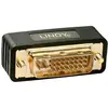 Image de LINDY 41099 DVI Adaptateur [1x DVI mâle 24+5 pôles - 1x DVI femelle 24+5 pôles] noir