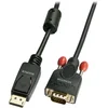 Image de LINDY 41941.0 Câble convertisseur DisplayPort vers VGA 1 m Noir