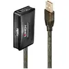 Image de LINDY Câble USB USB 2.0 USB-A mâle, USB-A femelle, USB-A femelle, USB-A femelle, USB-A femelle 10.00 m gris 42635