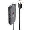 Image de LINDY 42986 Hub USB 4 ports USB-A USB 2.0 480 MBit/s noir 42986