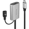 Image de LINDY Câble USB USB 3.2 Gen1 USB-C® mâle, USB-C® femelle 5.00 m noir 43271