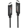Image de LINDY Câble USB USB 3.2 Gen2 USB-C® mâle, USB-C® mâle 5.00 m noir actif avec amplification du signal 43308