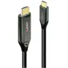 Image de Câble adaptateur LINDY USB-C® USB-C® mâle, Fiche mâle HDMI-A 1.00 m noir 43367 8K UHD Câble HDMI