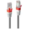 Image de LINDY 45350 RJ45 Câble réseau, câble patch CAT 6a SF/UTP 0.30 m gris 1 pc(s)