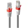 Image de LINDY 45357 RJ45 Câble réseau, câble patch CAT 6a S/STP 10.00 m gris blindé 1 pc(s)