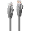 Image de Lindy Câble réseau Cat.6 U/UTP Patch Premium, LSOH, cuivre, 250MHz, Gris, 1m