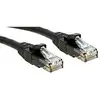 Image de LINDY 45432 RJ45 Câble réseau, câble patch CAT 6 U/UTP 1.00 m noir avec cliquet dencastrement 1 pc(s)