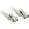 Image de LINDY 45590 RJ45 Câble réseau, câble patch CAT 6 S/FTP 30.00 m gris avec cliquet dencastrement 1 pc(s)