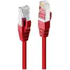 Image de LINDY 45620 RJ45 Câble réseau, câble patch CAT 6 S/FTP 0.30 m rouge 1 pc(s)