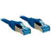 Image de LINDY 47146 RJ45 Câble réseau, câble patch CAT 6a S/FTP 0.50 m bleu 1 pc(s)