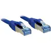 Image de LINDY 47149 RJ45 Câble réseau, câble patch CAT 6a S/FTP 2.00 m bleu 1 pc(s)