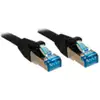 Image de LINDY 47175 RJ45 Câble réseau, câble patch CAT 6a S/FTP 0.30 m noir 1 pc(s)