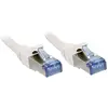 Image de LINDY 47193 RJ45 Câble réseau, câble patch CAT 6a S/FTP 1.50 m blanc avec cliquet dencastrement 1 pc(s)