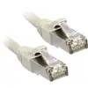 Image de LINDY 47246 RJ45 Câble réseau, câble patch CAT 6 F/UTP 5.00 m gris avec cliquet dencastrement 1 pc(s)