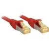 Image de LINDY 47292 RJ45 Câble réseau, câble patch CAT 6a (câble brut CAT 7) S/FTP 1.00 m rouge 1 pc(s)