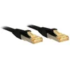 Image de Lindy Câble réseau cat.7 S/FTP, cuivre, LSOH, 600MHz, noir, 5m