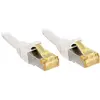 Image de LINDY 47327 RJ45 Câble réseau, câble patch CAT 6a (câble brut CAT 7) S/FTP 7.50 m blanc 1 pc(s)