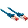 Image de LINDY 47355 RJ45 Câble réseau, câble patch CAT 6 S/FTP 3.00 m bleu 1 pc(s)
