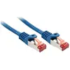 Image de LINDY 47356 RJ45 Câble réseau, câble patch CAT 6 S/FTP 5.00 m bleu 1 pc(s)