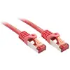Image de LINDY 47363 RJ45 Câble réseau, câble patch CAT 6 S/FTP 1.50 m rouge 1 pc(s)