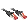 Image de Lindy 47394 câble de réseau 2 m Cat6 S/FTP (S-STP) Noir - Câbles de réseau (2 m, Cat6, S/FTP (S-STP), RJ-45, RJ-45, Noir)