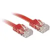 Image de LINDY 47511 RJ45 Câble réseau, câble patch CAT 6 U/UTP 1.00 m multicolore 1 pc(s)