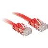 Image de LINDY 47514 RJ45 Câble réseau, câble patch CAT 6 U/UTP 5.00 m rouge 1 pc(s)