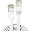 Image de LINDY 47540 RJ45 Câble réseau, câble patch CAT 6a U/FTP 0.30 m blanc avec cliquet dencastrement 1 pc(s)
