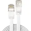 Image de LINDY 47542 RJ45 Câble réseau, câble patch CAT 6a U/FTP 2.00 m blanc avec cliquet dencastrement 1 pc(s)