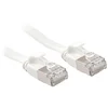 Image de Lindy Câble réseau Plat Cat.6A U/FTP, Blanc, 5m