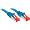 Image de LINDY 47720 RJ45 Câble réseau, câble patch CAT 6 S/FTP 3.00 m bleu 1 pc(s)